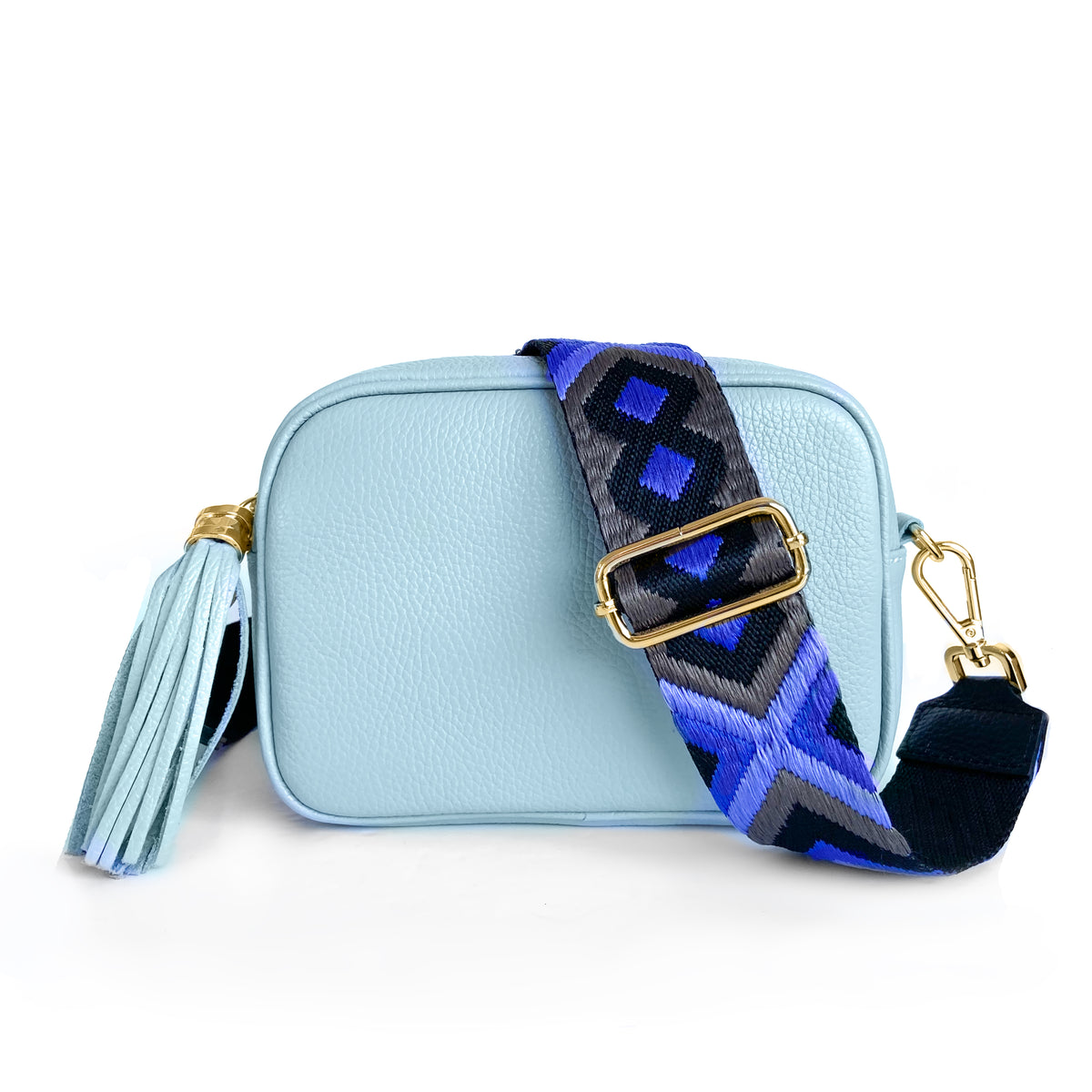 Orange + Turquoise Tribal Bag Strap – Style In The City Shop