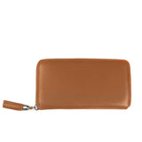 Leather wallet tassel tan